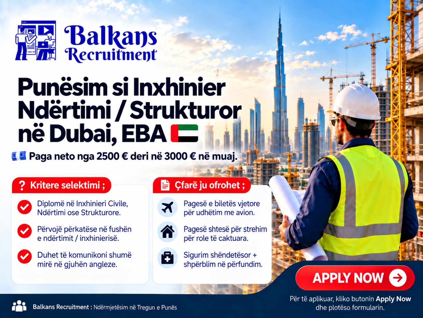 Dubai Engineer Poster